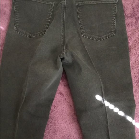 Talbots Flawless Five Pocket High Waisted Curvy Barely Boot Cut Black Jeans - Picture 11 of 13